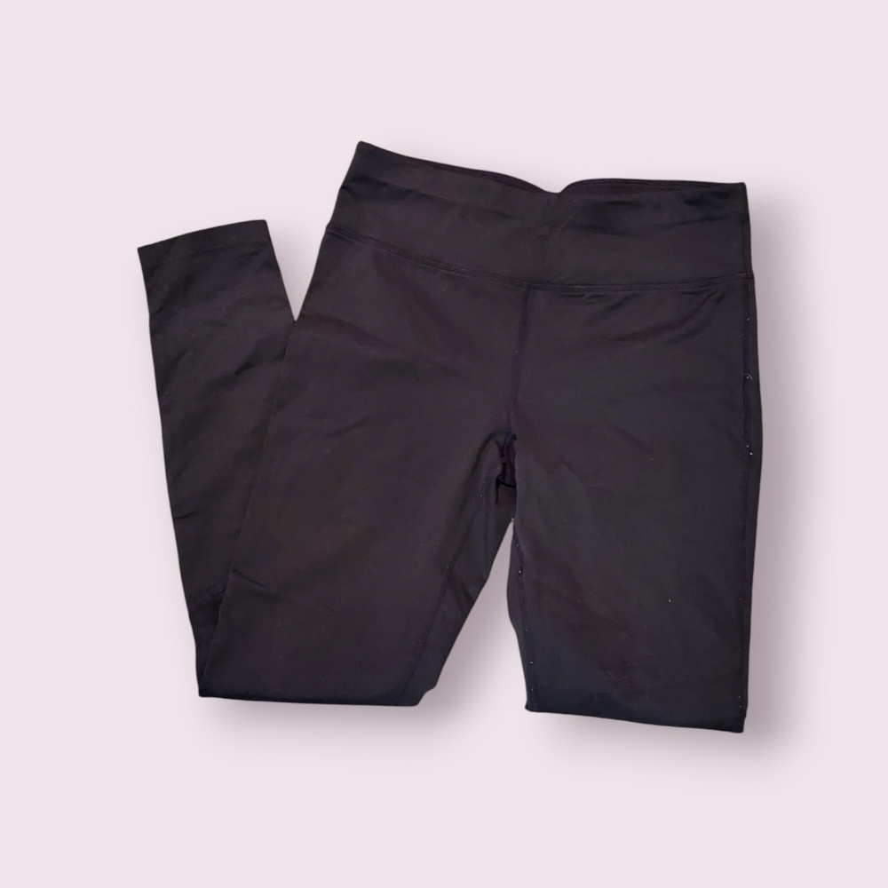Women's Calvin Klein Performance Leggings Size Small Workout Pants Mesh Black